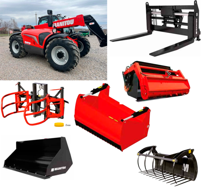 MANITOU. Широкий спектр навесного оборудования Кокшетау - изображение 1